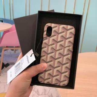 Goyard Goyardine Card Case iPhone Case Beige